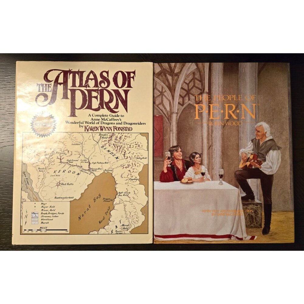 The Atlas and People of Pern Hardcover Books